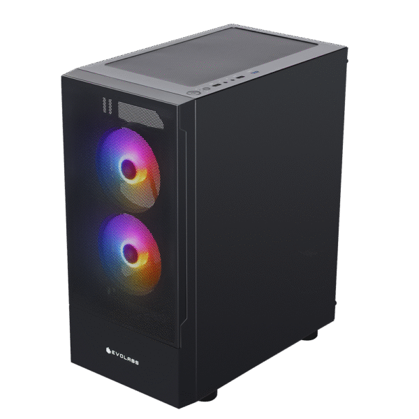 Gabinete Gamer EVOLABS Sophystix X3 Fans ARGB ATX - Imagen 3