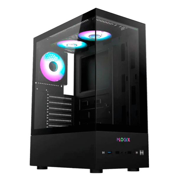Gabinete MLOGIX View Max 180 Fan RGB x1