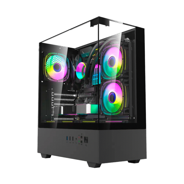 Gabinete MLOGIX View Max 270 WC Fan RGB X1