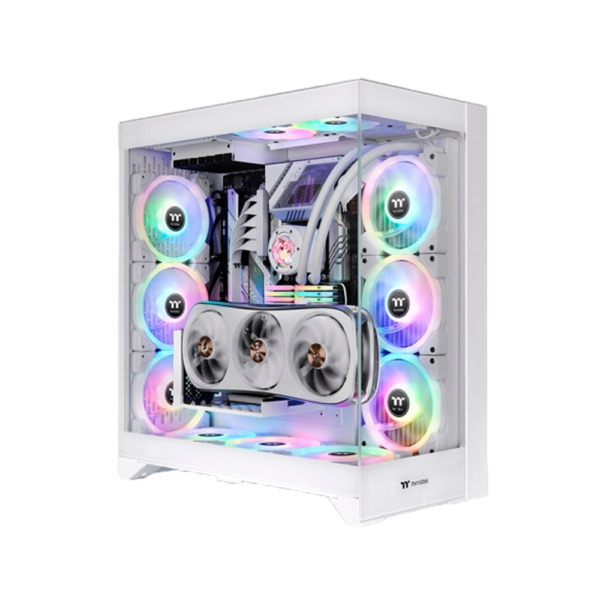 Gabinete THERMALTAKE CTE E660 MX Mid Tower TG x2 Snow White
