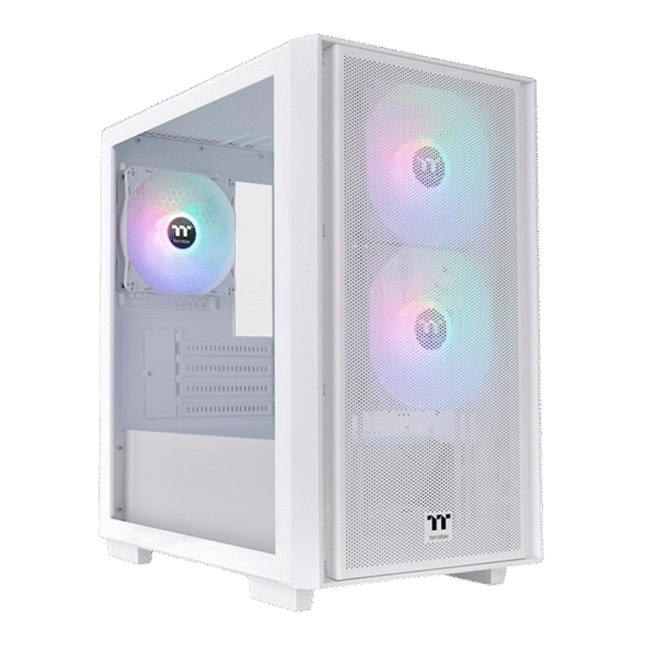 Gabinete THERMALTAKE Versa H16 TG ARGB Snow White Temp Glass