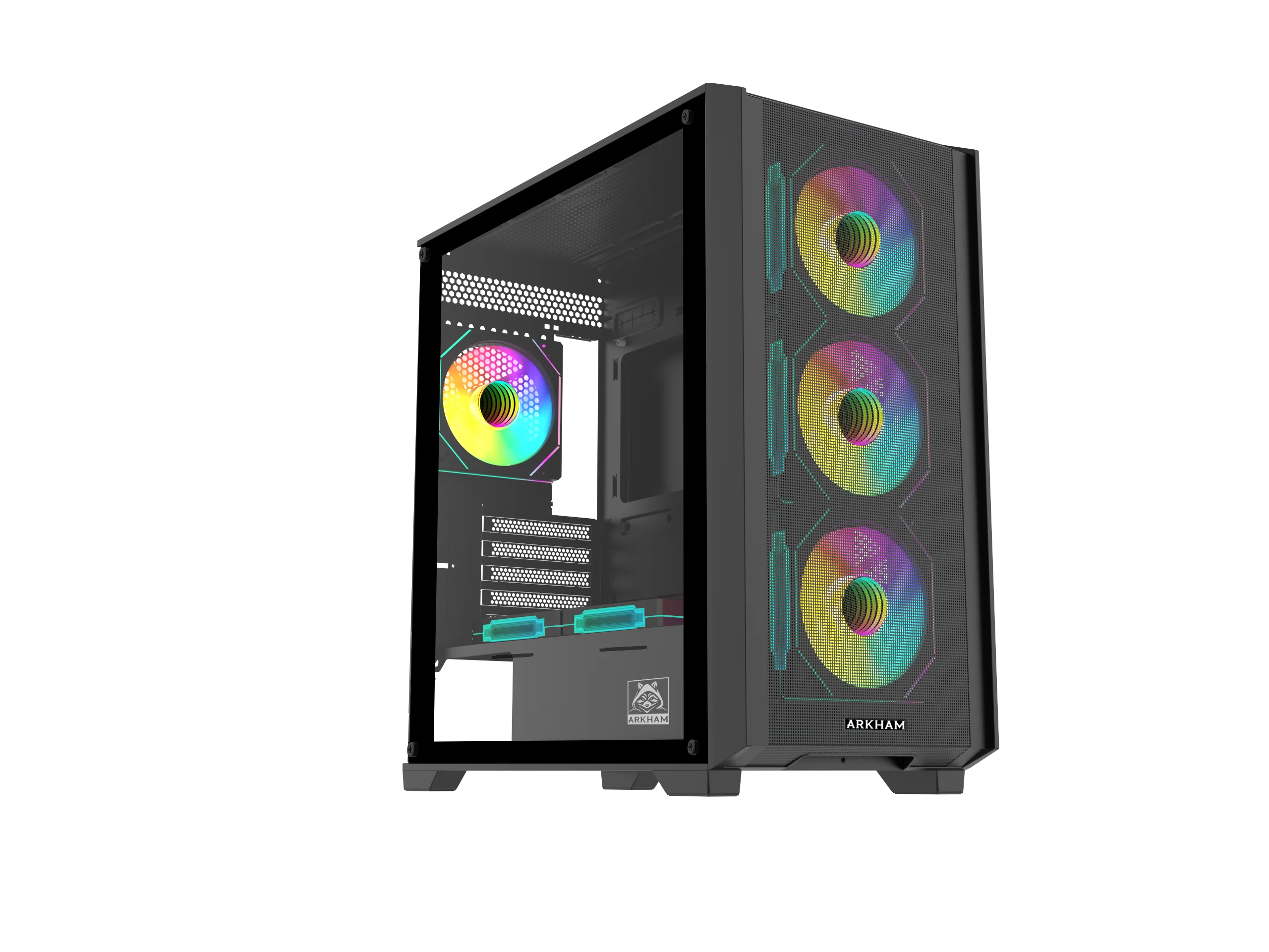 GABINETE ARKHAM LOTOR 6 FANS ARGB - ATX