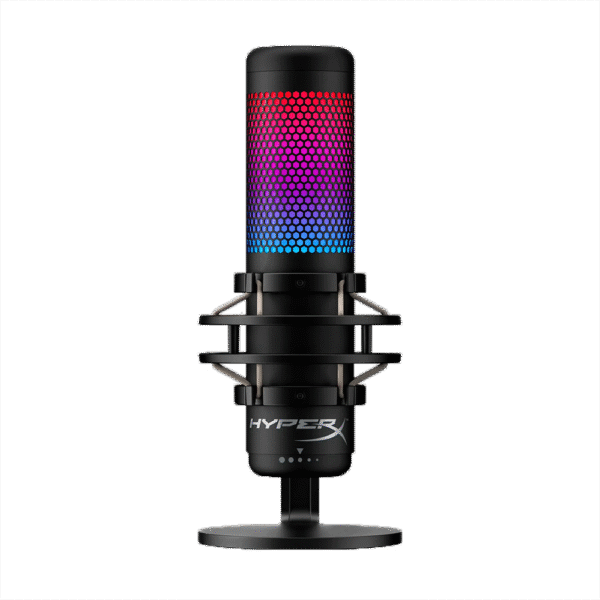Micrófono HyperX QuadCast S USB Negro-Gris HMIQ1S-XX-RG/G 4P5P7AA
