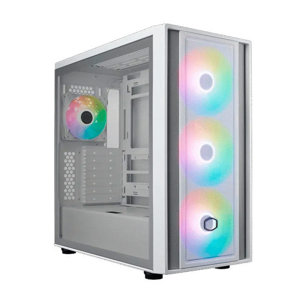 Gabinete COOLER MASTER MasterBox 600 BLANCO