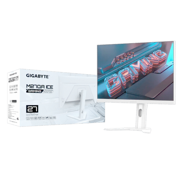 MONITOR GAMER GIGABYTE 27 M27QA ICE SA (WHITE)
