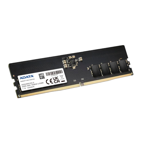 Memoria RAM DDR5 ADATA 16GB 4800 MHZ CL40 SINGLE TRAY INTEL XMP