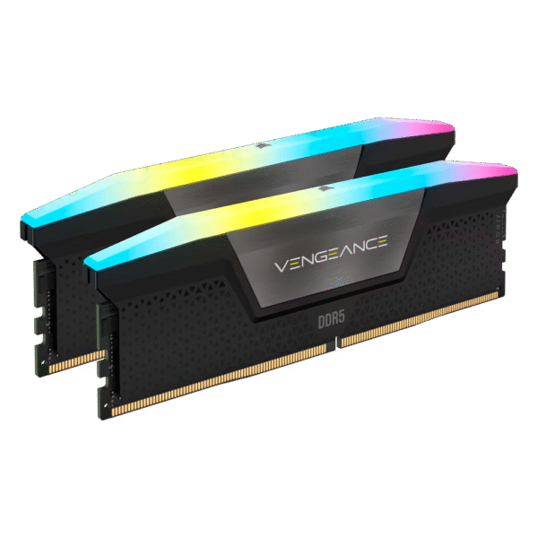 Memoria RAM DDR5 CORSAIR 64GB (2x32GB) 6000 MHz Vengeance RGB CL40 INTEL XMP