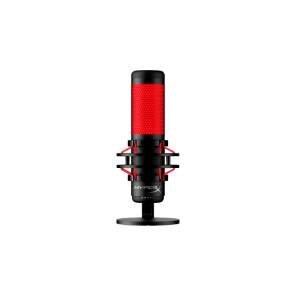 Micrófono HyperX QuadCast Negro-Rojo 4P5P6AA