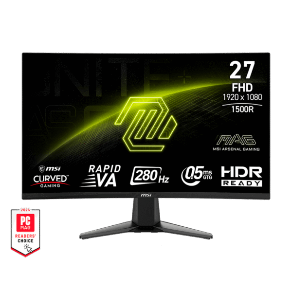 Monitor MSI MAG 27" 280 Hz FHD 0.5MS Rapid VA Curvo 276CXF
