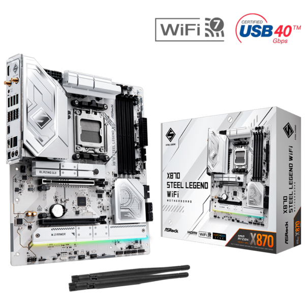 Mother ASRock X870 Steel Legend WIFI DDR5 - AM5
