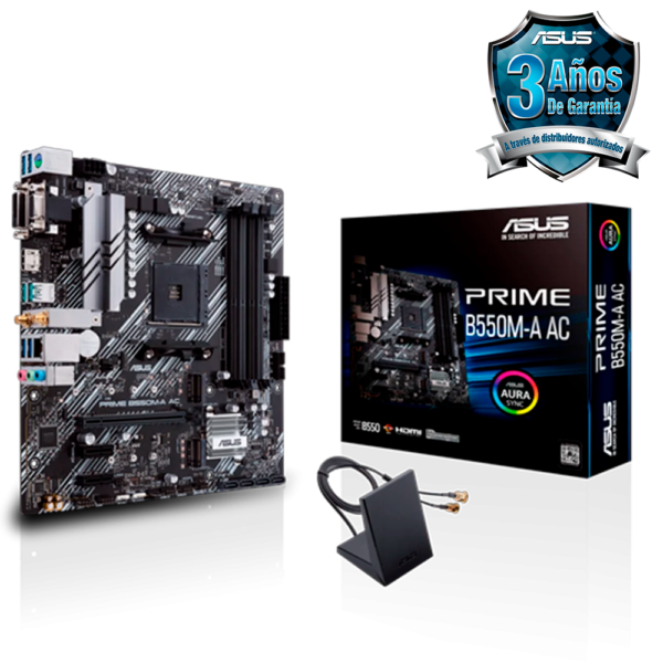 Mother ASUS PRIME B550M-A AC WIFI - AM4