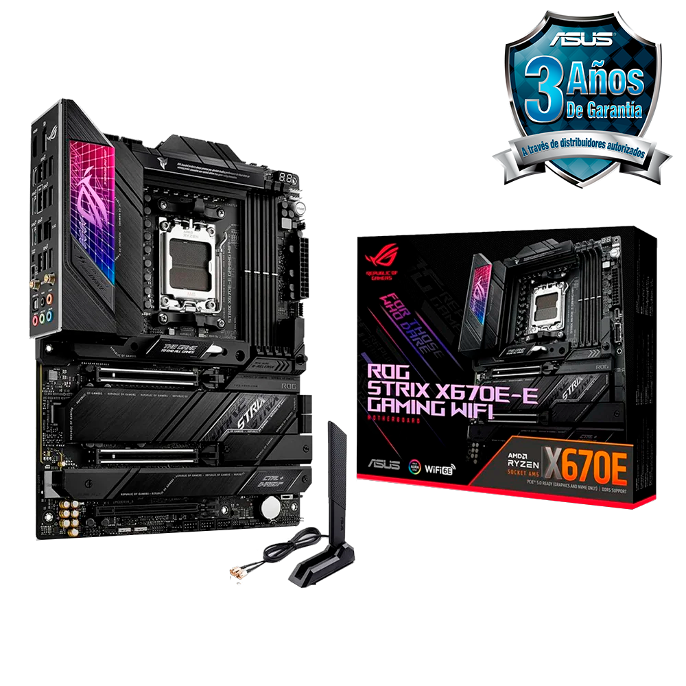 MOTHER ASUS ROG STRIX X670E-E GAMING WIFI DDR5 - AM5