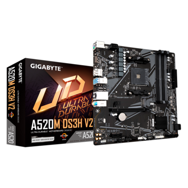Mother GIGABYTE A520M DS3H V2 - AM4