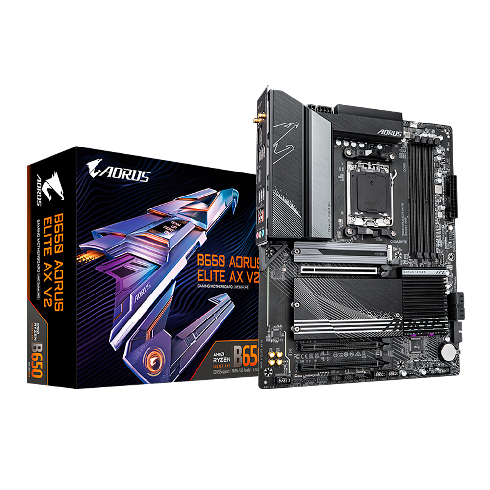MOTHER GIGABYTE B650 AORUS ELITE AX V2 DDR5 - AM5