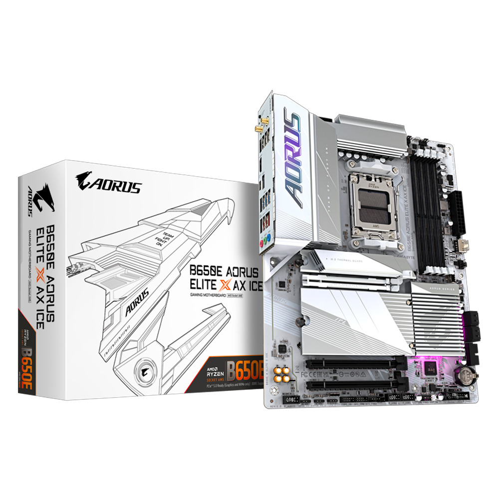 MOTHER GIGABYTE B650E AORUS ELITE X ICE DDR5 - AM5