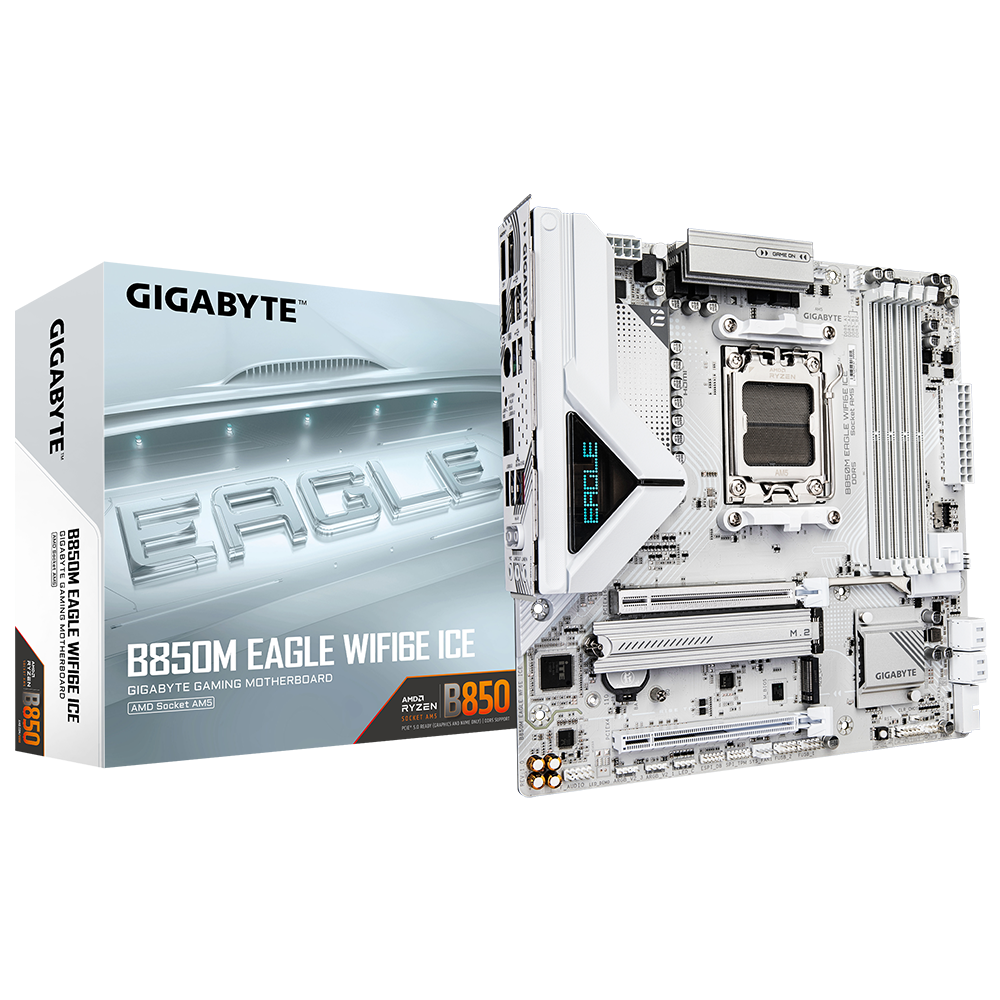 MOTHER GIGABYTE B850M EAGLE WIFI 6E ICE DDR5 - AM5
