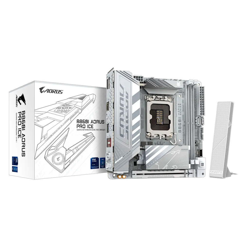 MOTHER GIGABYTE B860I AORUS PRO ICE DDR5 - LGA 1851