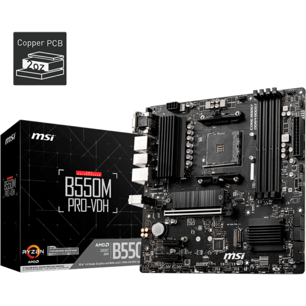 Mother MSI B550M Pro-VDH - AM4