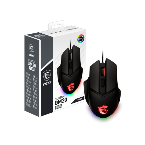 Mouse MSI Clutch GM20 Elite