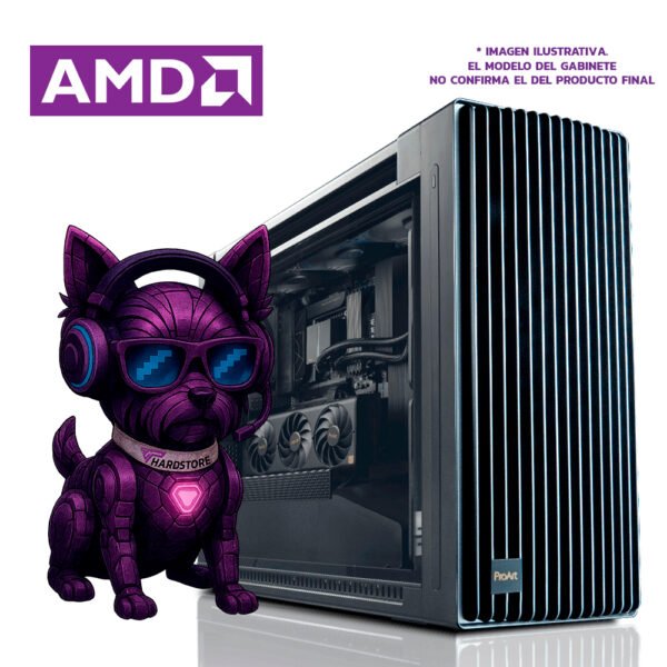 PC SCP Diseño - Ryzen 9 7950X 32GB DDR5 RTX 5070Ti 16G 2TB NVMe 4TB HDD - Windows 11 Oem