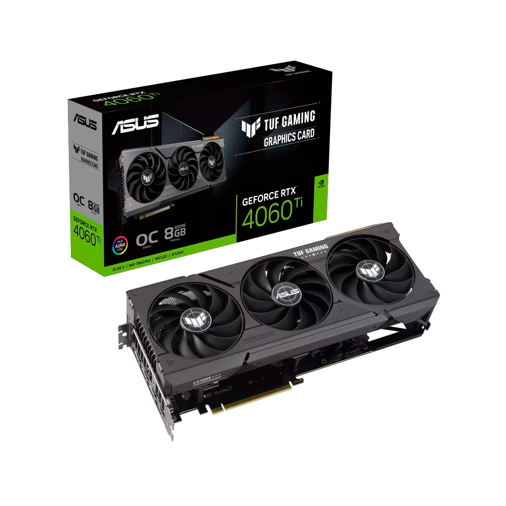 PLACA DE VIDEO ASUS TUF GEFORCE RTX 5060 GAMING OC 8GB