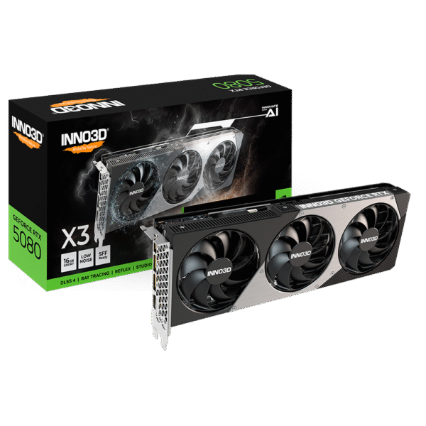 Placa de Video INNO3D GeForce RTX 5080 X3 16GB