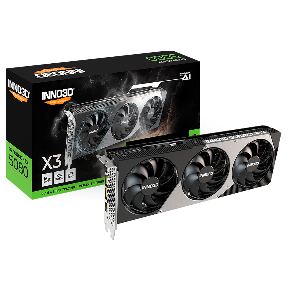 PLACA DE VIDEO INNO3D GEFORCE RTX 5080 X3 16GB