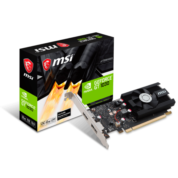 Placa de Video MSI GeForce GT 1030 4GB 4DG4 LP