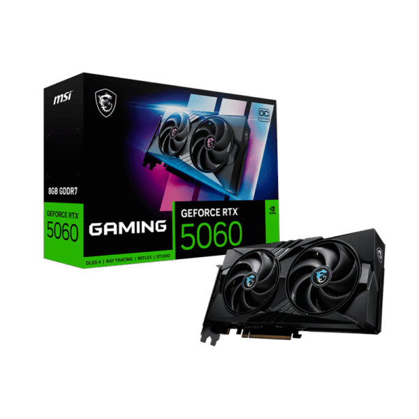 Placa de Video MSI GeForce RTX 5060 Gaming OC 8G