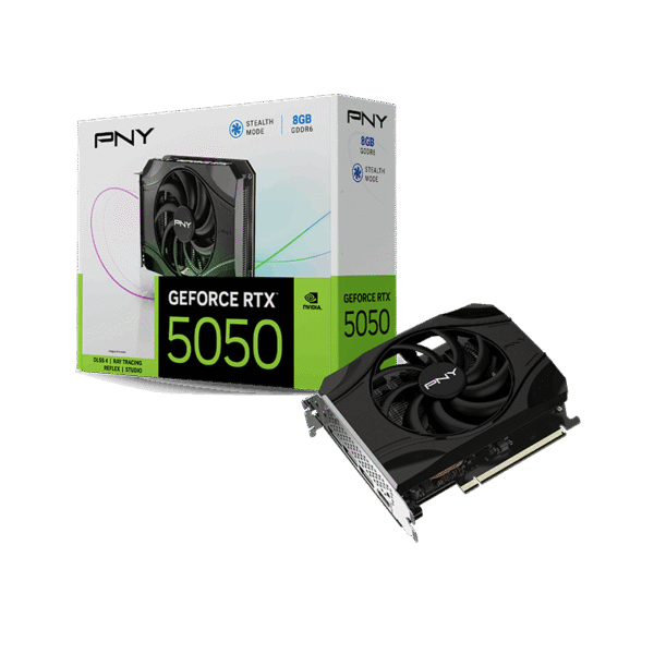Placa de Video PNY GeForce RTX 5050 Single Fan 8GB