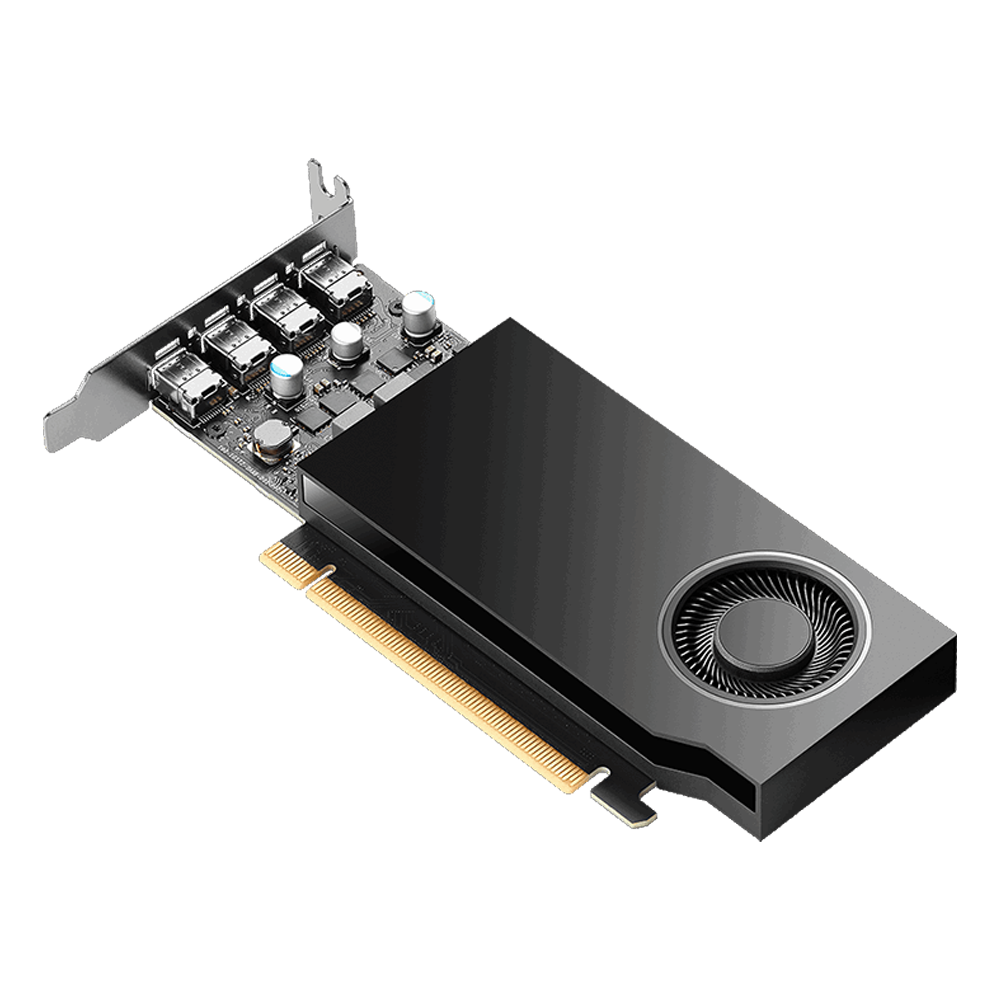Placa de Video PNY QUADRO RTX A1000 8Gb 4x Mini Display Port