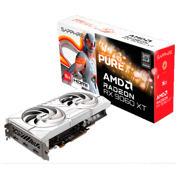 Placa de Video SAPPHIRE Radeon RX 9060 XT Pure 16GB