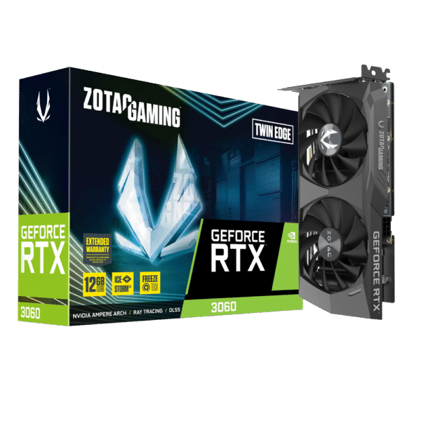 Placa de Video ZOTAC GeForce RTX 3060 Twin Edge 12GB