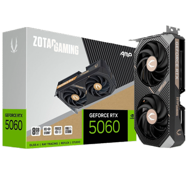 Placa de Video ZOTAC GeForce RTX 5060 AMP 8GB
