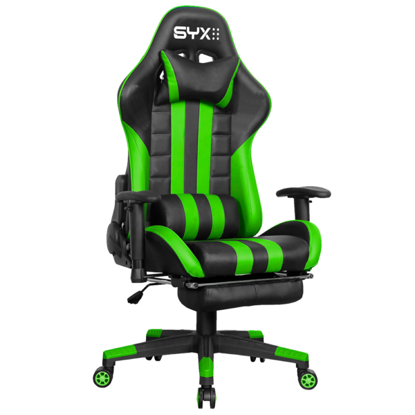SILLA GAMER SYX CH-059 GR VERDE GREEN