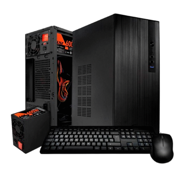 Gabinete Kit Sentey TM40 c/Fuente 600w + Mouse + Teclado