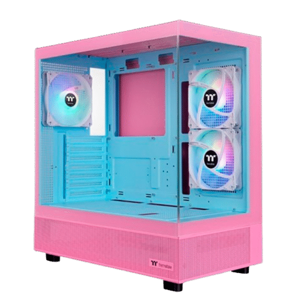 Gabinete THERMALTAKE View 270 Plus ARGB TG Bubble Pink 3 Fans