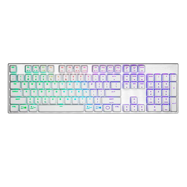 Teclado COOLER MASTER CK-653 White B