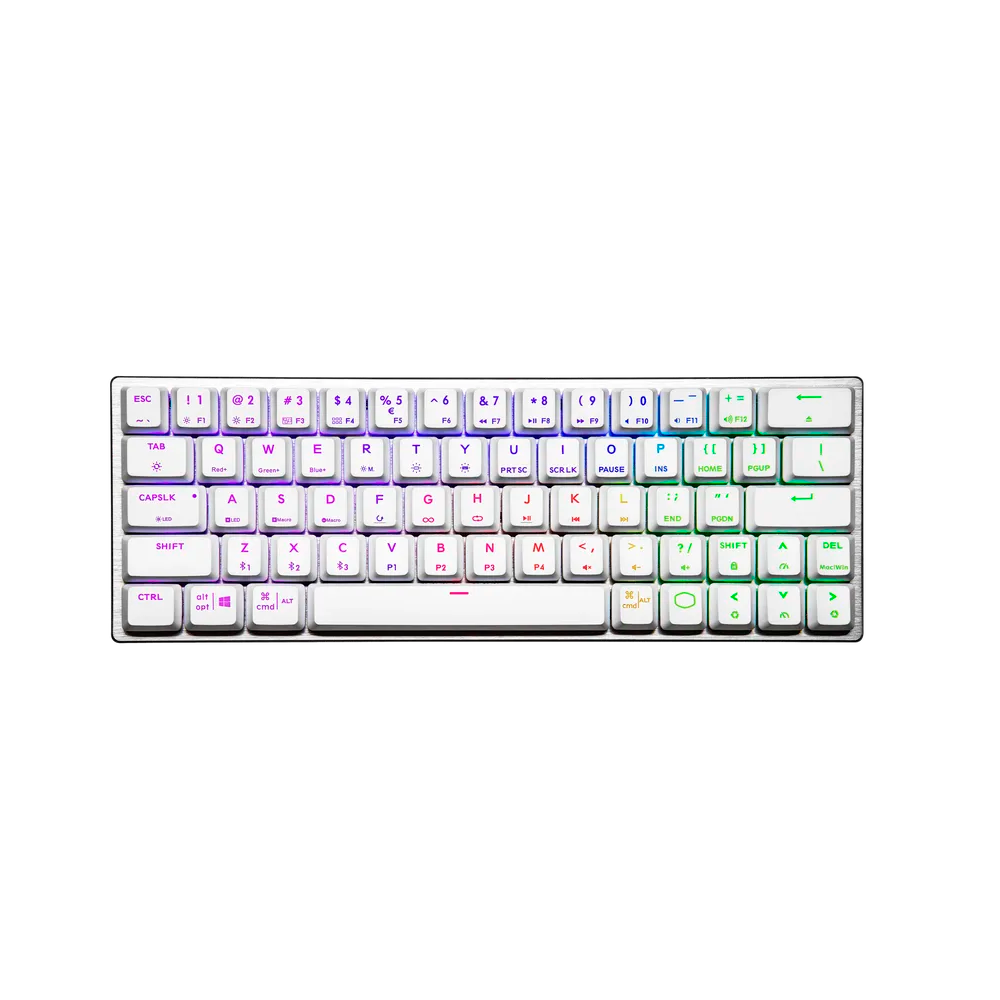 TECLADO COOLER MASTER SK-622 W RED