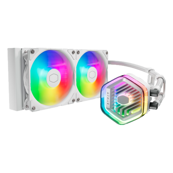 Water Cooling COOLER MASTER MasterLiquid 240 Atmos Blanco ARGB