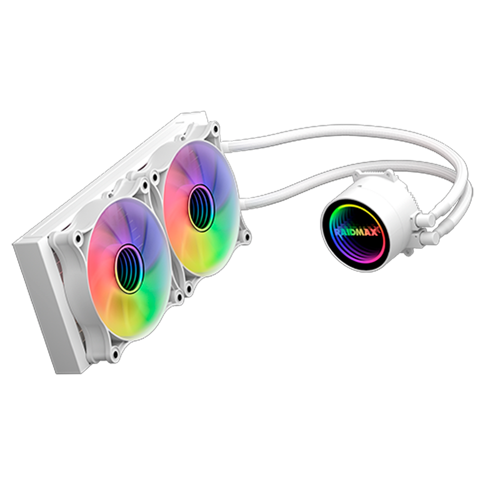 WATER COOLING RAIDMAX INFINITA LS240 ARGB WHITE 240MM
