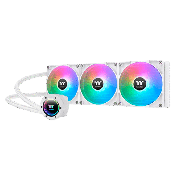 Water Cooling THERMALTAKE TH420 V2 ARGB Sync 420MM Snow Edition