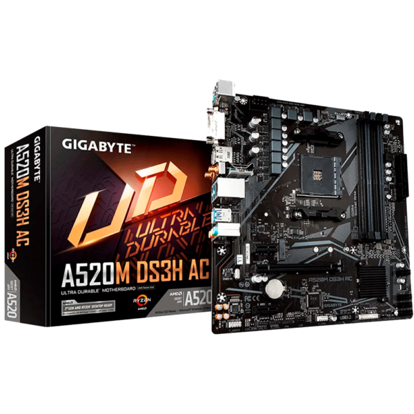 Mother GIGABYTE A520M DS3H AC - AM4