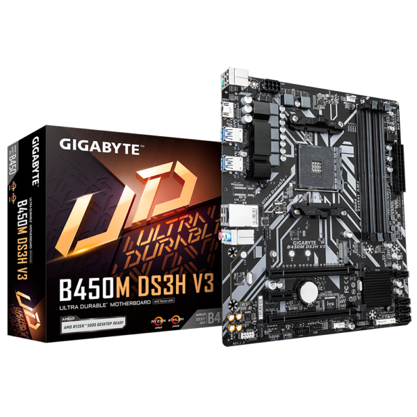 Mother GIGABYTE B450M DS3H V3 - AM4