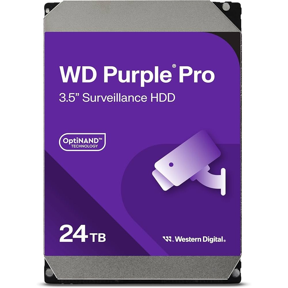 DISCO HDD WESTERN DIGITAL 24TB PURPLE PRO