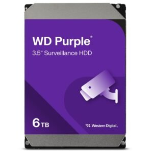 Disco HDD WESTERN DIGITAL 6TB Purple - https://www.scphardstore.com