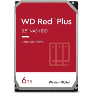 Disco HDD WESTERN DIGITAL 6TB Red Plus 256MB 5400 RPM - https://www.scphardstore.com