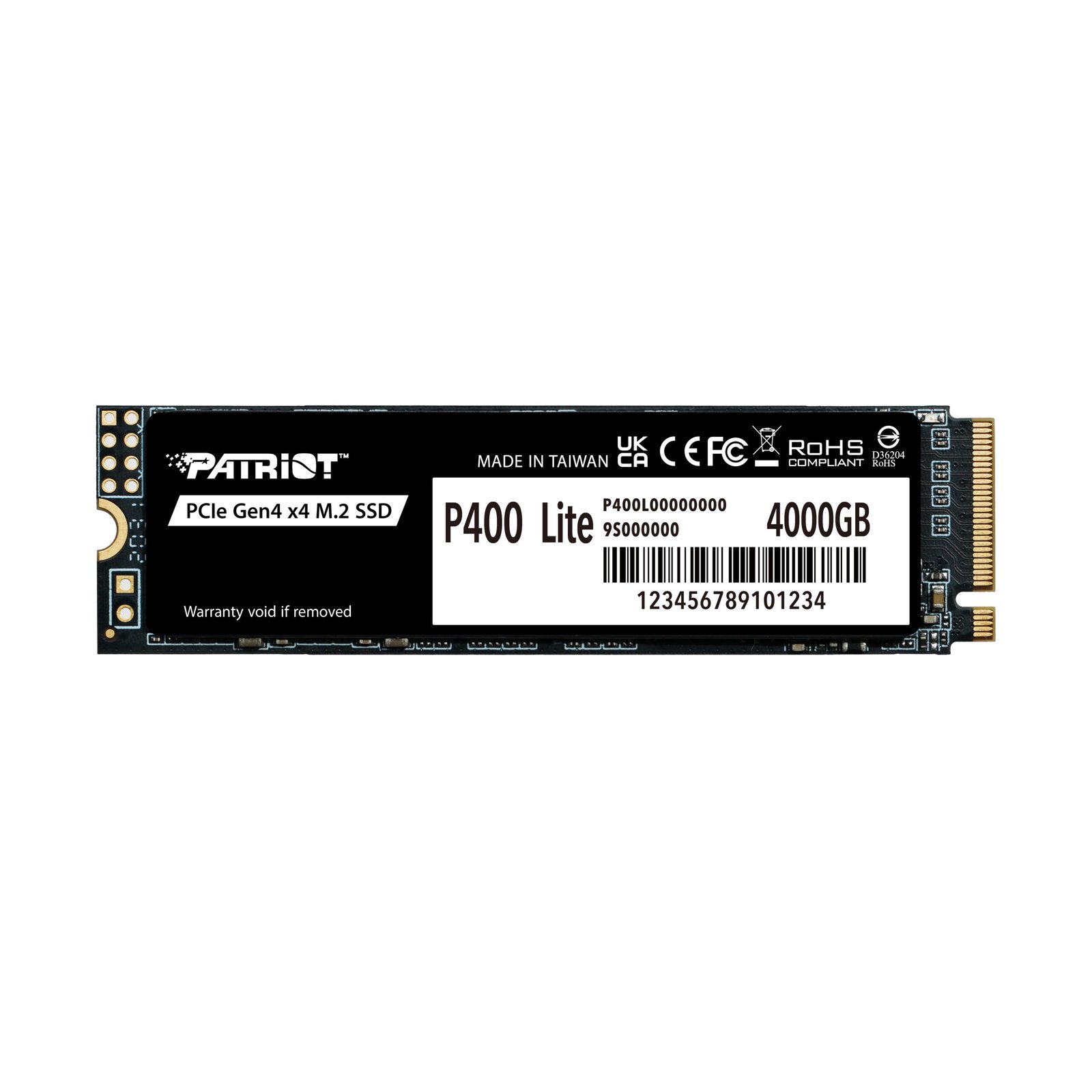 DISCO SSD M.2 PATRIOT 1TB P400 LITE GEN4