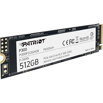 DISCO SSD M.2 PATRIOT 512GB P300