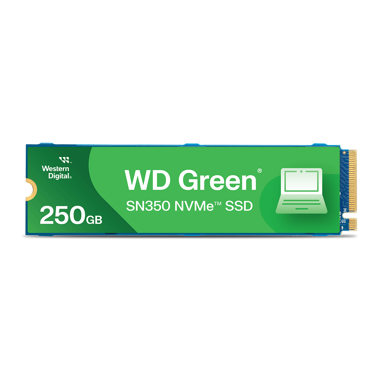 DISCO SSD M.2 WESTERN DIGITAL 250B GREEN SN350 NVME